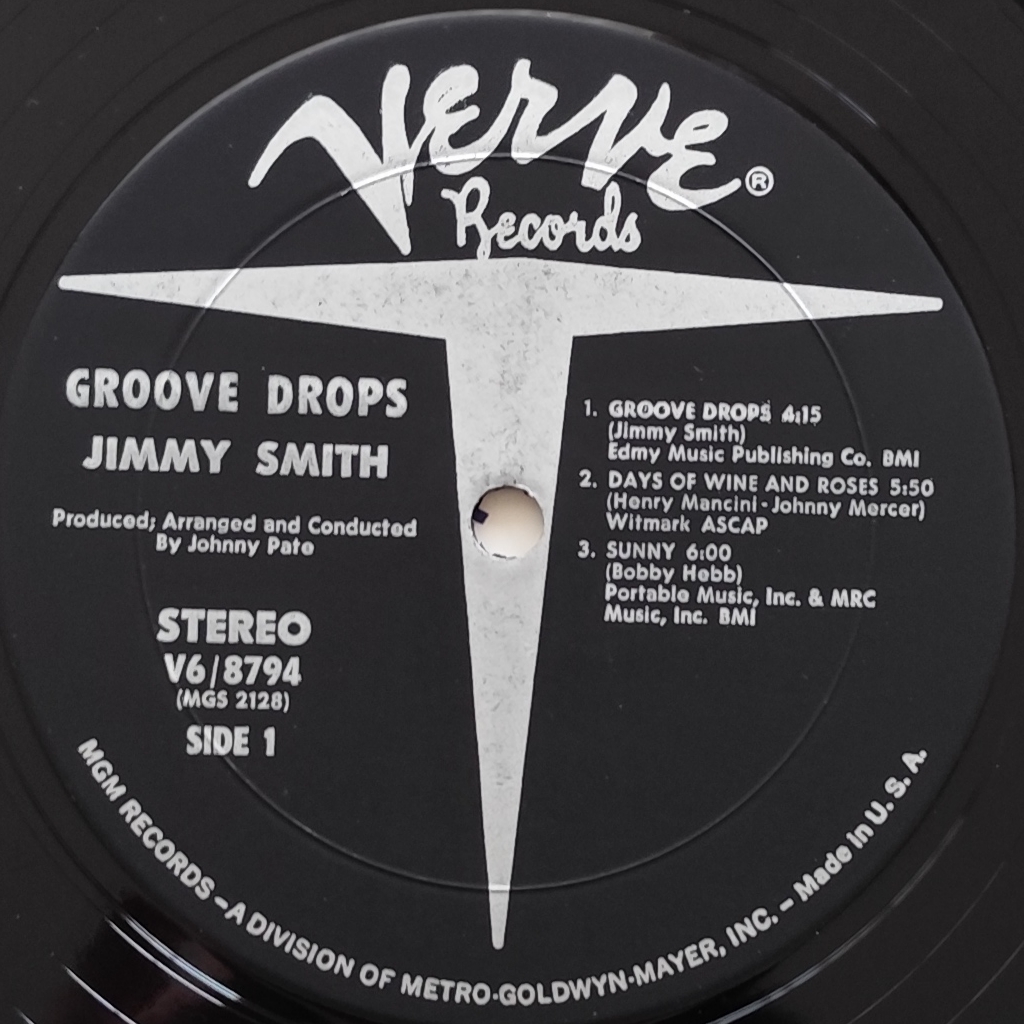 Jimmy Smith – Groove Drops - Best Vinyl